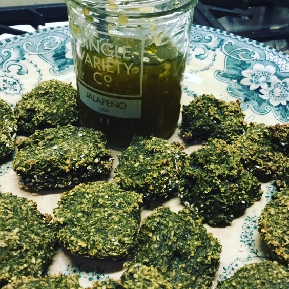 Supergreen Spinach Cookies
